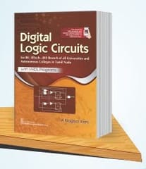 Digital Logic Circuits with VHDL Programs 1st Edition 2024 By A Nagoor K