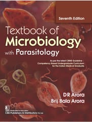 Textbook of Microbiology with Parasitology 7th Edition 2024 By DR Arora & Brij Bala Arora