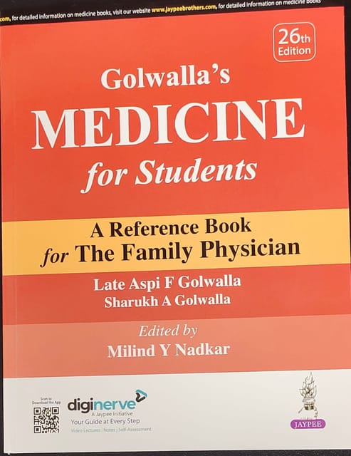 Golwallas Medicine for Students 26th Edition 2024 By Golwalla