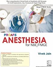 Proafs Anesthesia For Nbe Fmge: Target Fmge Series  2018 By Jain V