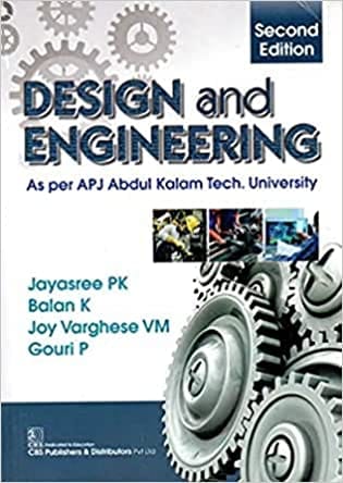 Design and Engineering 2th Edition 2018 By Jayasree