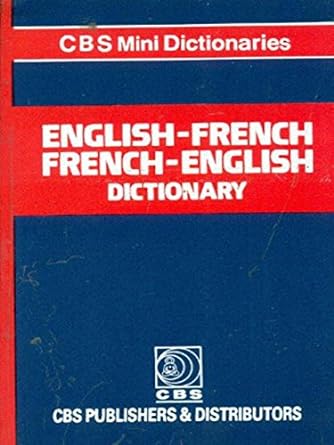 Mini English-French-French-English Dictionary 2006 By CBS