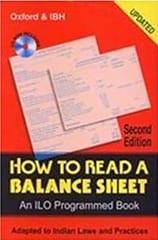 How to Read A Balance Sheet, 2nd Edition, With CD 2024 By ILO