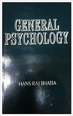 General Psychology 2017 By Bhatia