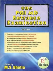 CBS PGI MD Entrance Examination, 12e Vol 1 2011 By Bhatia M S