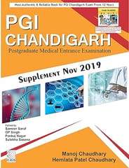 PGI CHANDIGARH POSTGRADUATE MEDICAL ENTRANCE EXAMINATION SUPPLEMENT NOV 2019 2019 By CHAUDHARY M