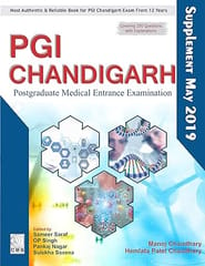 PGI Chandigarh: Postgraduate Medical Entrance Examination Supplement May 2019 2019 By Manoj Chaudhary