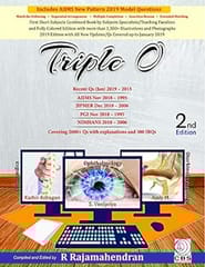 Triple O Orthopedics, Ophthalmology, Otorhinolaryngology, 2nd Edition 2019 By Rajamahendran