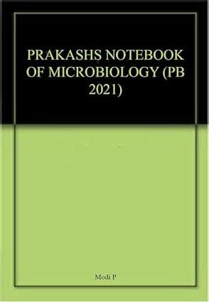 Prakashs Notebook of Microbiology 2021 By Modi P