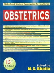 CBS Quick Medical Examination Review Series: Obstetrics, 15e 2010 By Bhatia M S