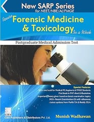 New SARP Series: for NEET / NBE / AI Revise Forensic Medicine & Toxicology in a Week 2016 By Wadhawan