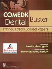 COMEDK Dental Buster: Previous Years Solved Papers 2014 By Murugesh/Reddy