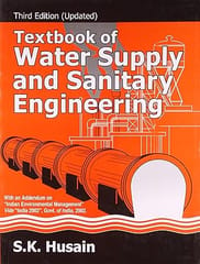 Textbook of Water Supply and Sanitary Engineering, 3rd Edition 2017 By Husain