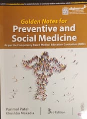 Golden Notes for Preventive and Social Medicine 3rd Edition 2024 by Parimal Patel