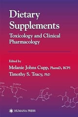 Dietary Supplements Toxicology And Clinical Pharmacology 2003 By Cupp M. J