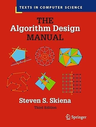 The Algorithm Design Manual 3rd Edition 2020 By Skiena S.S.