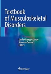 Textbook Of Musculoskeletal Disorders 2023 By Longo U.G.