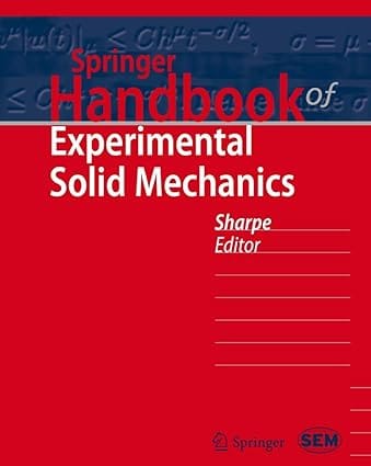 Springer Handbook Of Experimental Solid Mechanics, With Dvd 2008 by Sharpe