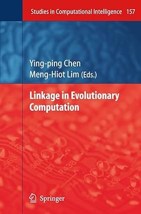 Linkage In Evolutionary Computation 2008 by Chen Y.P.