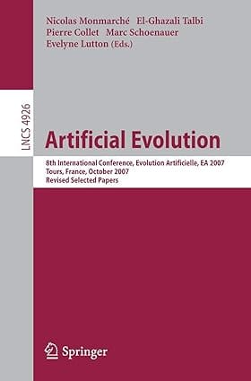 Artificial Evolution 2008 by Monmarche N.