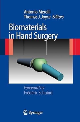 Biomaterials In Hand Surgery 2009 by Schuind F.
