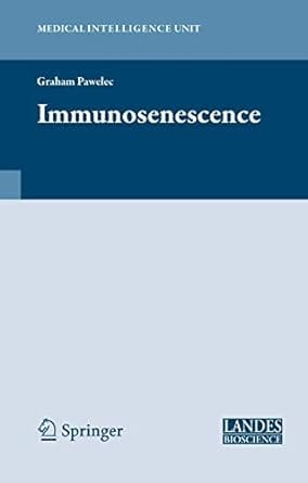 Immunosenescene 2007 By Pawelec G