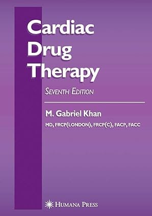 Cardiac Drug Therapy 7Ed 2007 By Khan M G