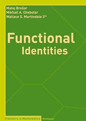 Functional Identities 2007 By Dresar M