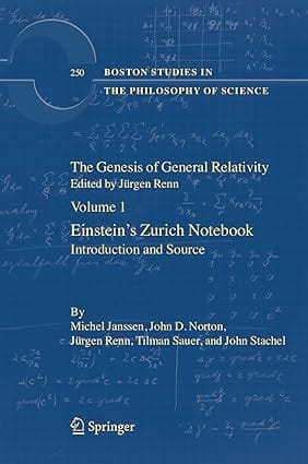 The Genesis Of General Relativity 4 Vol Set 2007 By Janssen M
