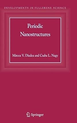 Periodic Nanostructures 2007 By Diudea V M