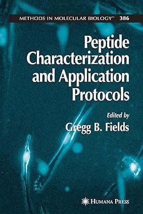 Peptide Characterization And Application Protocols 2007 By Fields G B