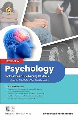 Textbook Of Psychology For Post Basic Bsc Nursing Students 2024 By Sivasankari Varadharasu