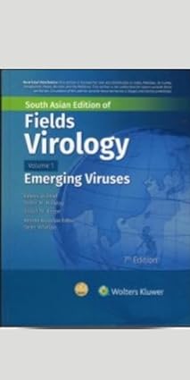 Fields Virology Rna Viruses Volume 3, 7th South Asia Edition 2024 By Howley P M