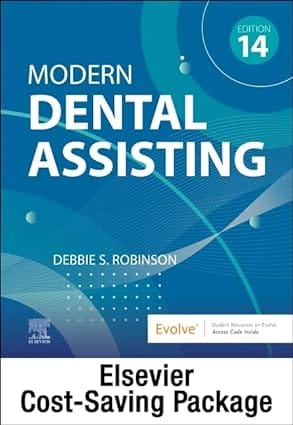Modern Dental Assisting 14th Edition With Dental Instruments A Pocket Guide 8th Edition Package 2024 By Robinson D S