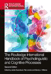 The Routledge International Handbook Of Psycholinguistic And Cognitive Processes 2023 By Guendouzi J