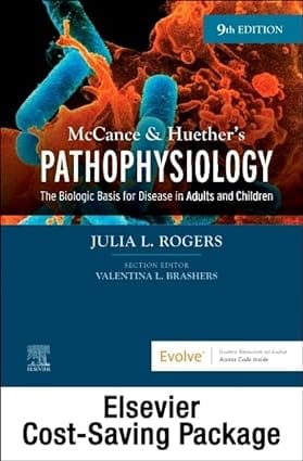 Mccance And Huethers Pathophysiology The Biologic Basis For Disease In Adults And Children With Text And Study Guide Package With Access Code 9th Edition 2023 By Rogers J L