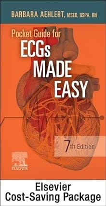 Ecgs Made Easy Book And Pocket Reference Package 7th Edition 2023 By Aehlert B