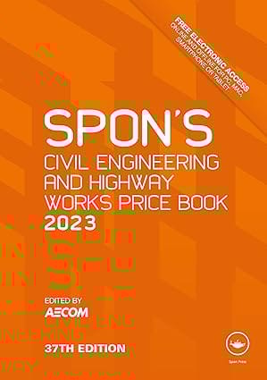 Spons Civil Engineering And Highway Works Price Book 2023, 37th Edition 2023 By Aecom