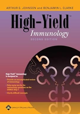 High Yield Tm Immunology 2nd Edition 2005 By Johnson A.G