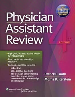 Physician Assistant Review 4Th Edition 2013 By Auth P.C.