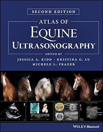 Atlas Of Equine Ultrasonography 2nd Edition 2022 By Kidd J A