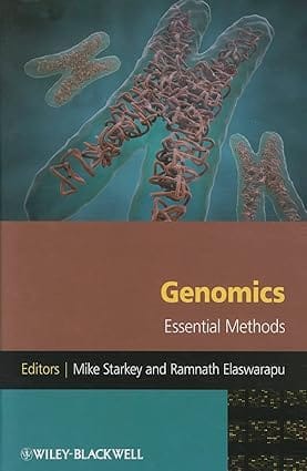 Genomics Essential Methods 2010 By Behrens