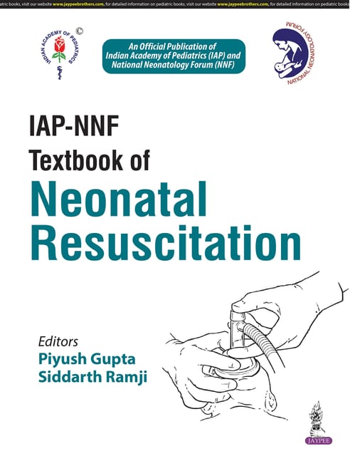 Iap-Nnf Textbook Of Neonatal Resuscitation 1st Reprint Edition 2024 By Piyush Gupta
