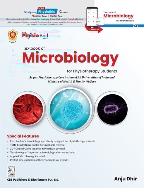 Textbook of Microbiology for Physiotherapy Students 2023 By Anju Dhir