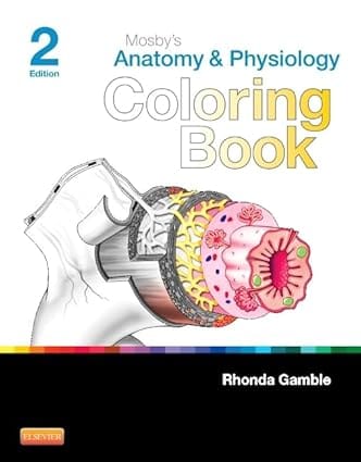 Mosbys Anatomy Coloring Book 2nd Edition Edition 2013 By Aburahma A F