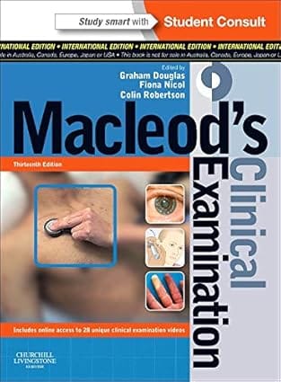 Macleods Clinical Examination International Edition 13th Edition 2013 By Douglas G