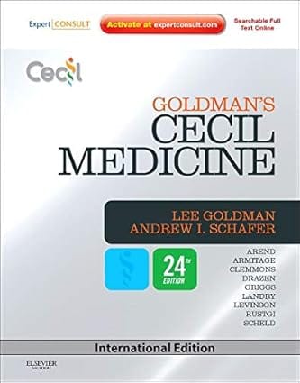 Goldman'S Cecil Medicine 24th Edition Ie 2012 By Goldman L