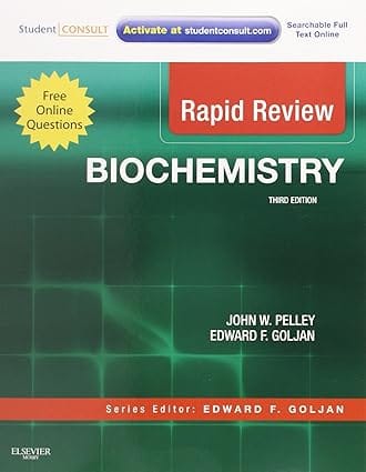 Rapid Review Biochemistry With Student Consult Online Access 3Rd Edition 2011 By Pelley J W