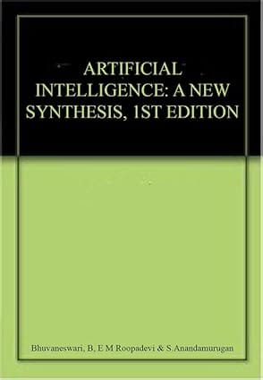 Artificial Intelligence A New Synthesis Reprint 2022 By Nilsson N J