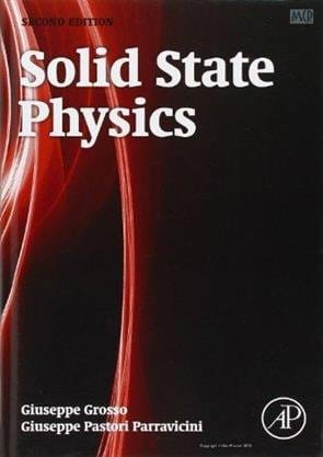 Solid State Physics 2nd Edition 2016 By Grosso G